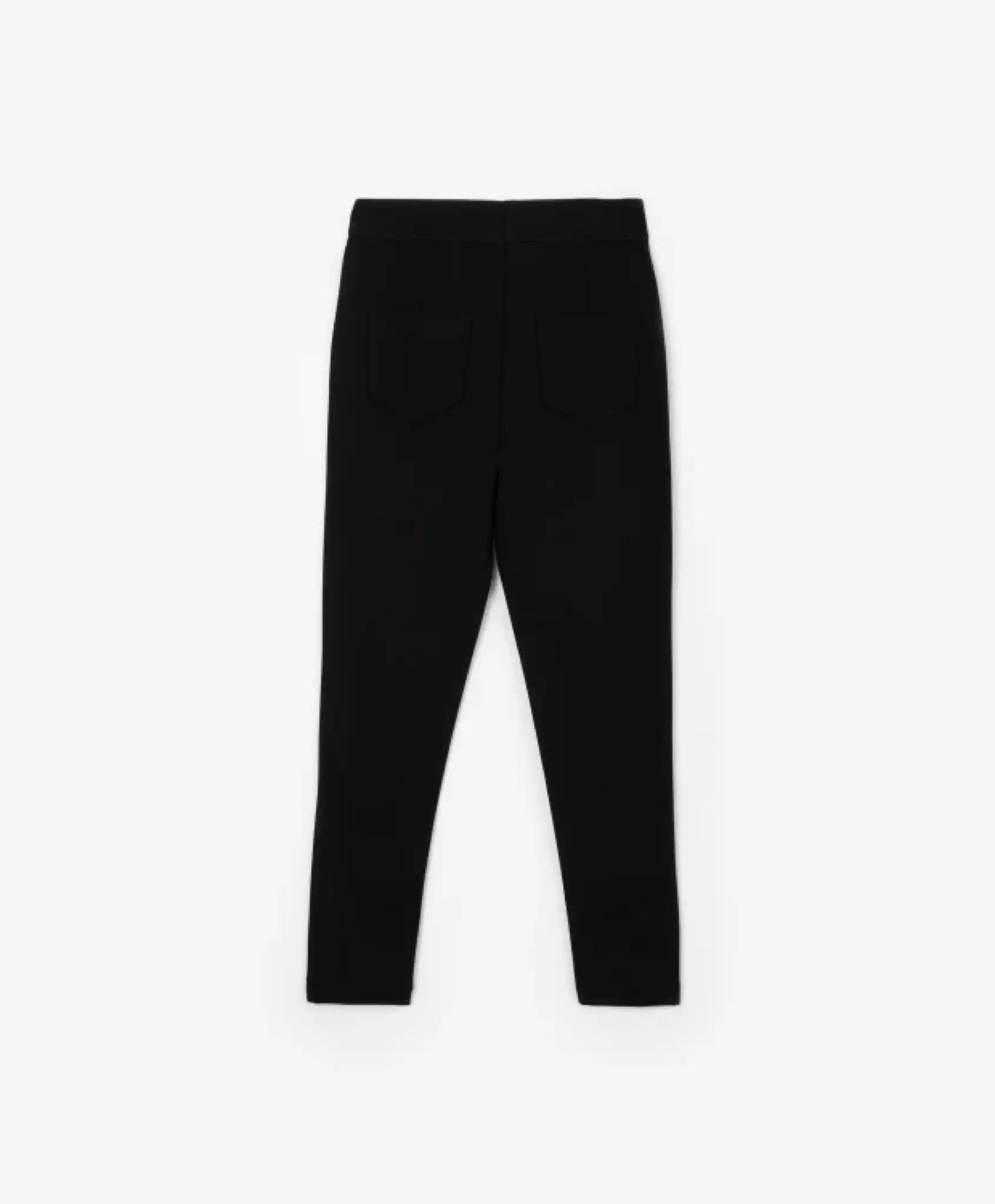 Jeggings negri din tricot gros, Gulliver