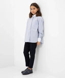 Къс панталон син за МОМИЧЕ основен изглед