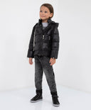 Демисезонно шушляково яке тип „косуха“ с изкуствен пух от Gulliver