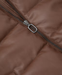 Яке бомбър с изкуствен пух, изработено от еко кожа от Gulliver