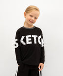 Черна тениска с дълъг ръкав от Gulliver