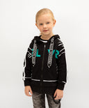 Стилен суитшърт с качулка и предно закопчаване от футер от Gulliver