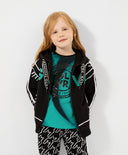 Стилен суитшърт с качулка и предно закопчаване от футер от Gulliver