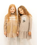 Рокля с дълъг ръкав и риза кройка от Gulliver