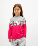 Блуза с дълги ръкави за МОМИЧЕ основен изглед