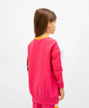 Hanorac combinat din tricot roz de la Gulliver