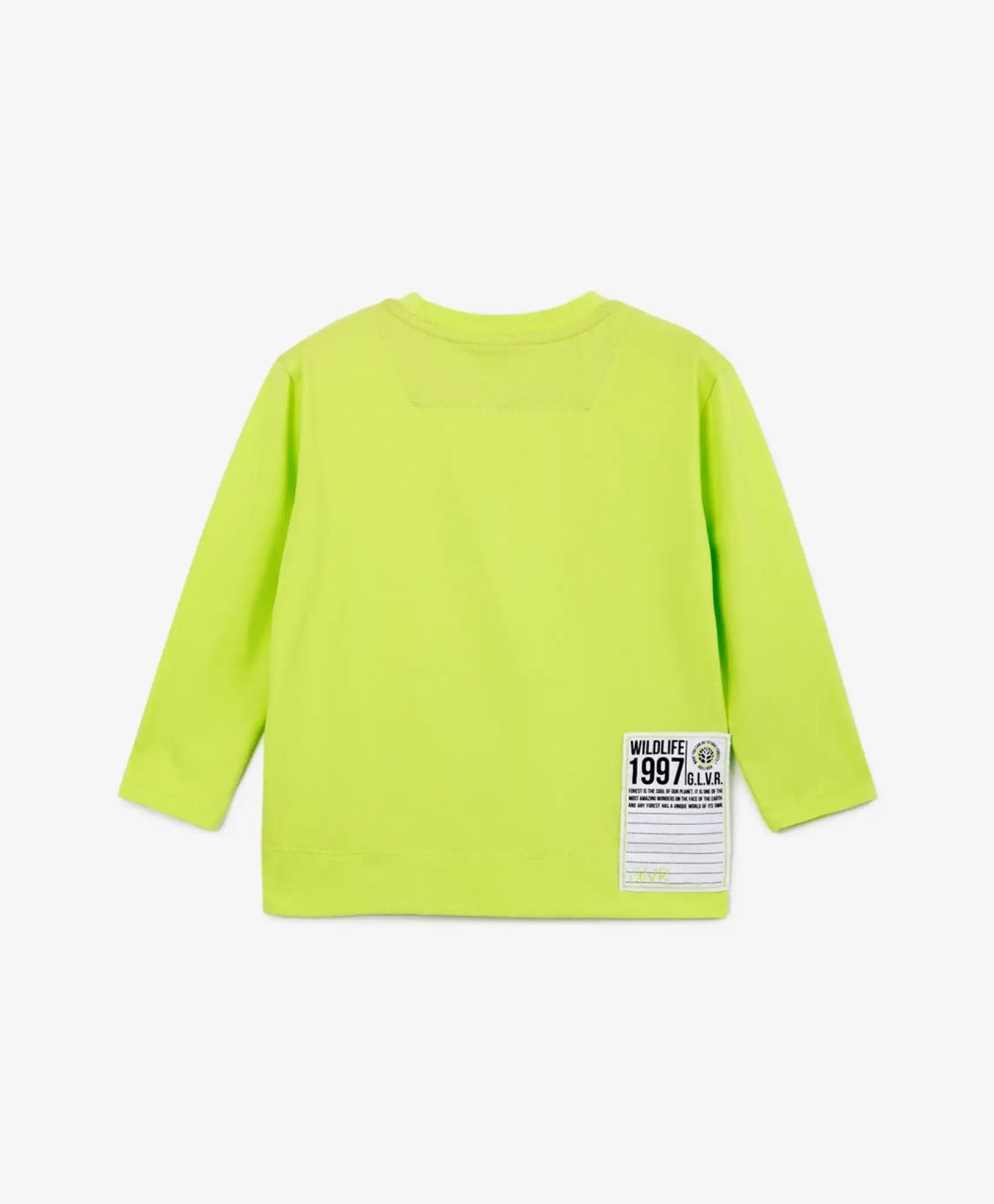 Bluza cu mâneci lungi verde Gulliver