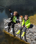 Мека комфортна поло блуза от раирано трико от Gulliver