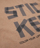 Bluza cu mâneci lungi din tricot melanj maro Gulliver