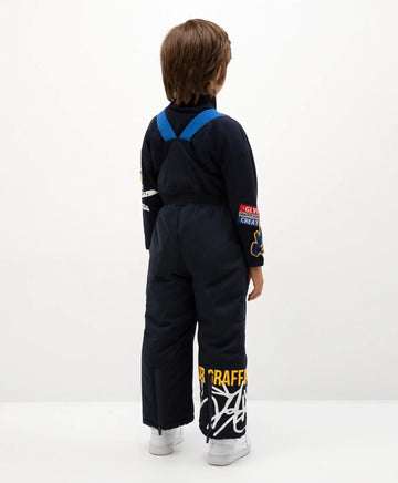 Pantalon de iarnă cu imprimeu colorat, Gulliver