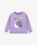 Bluza cu paiete mov Gulliver