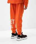 Pantaloni din tricot, portocalii Gulliver