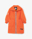 Palton din piele ecologică, portocaliu Gulliver