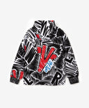 Суитшърт от неопрен с голям енергичен десен от Gulliver