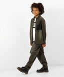 Панталон от микрокадифе каки за МОМЧЕ основен изглед