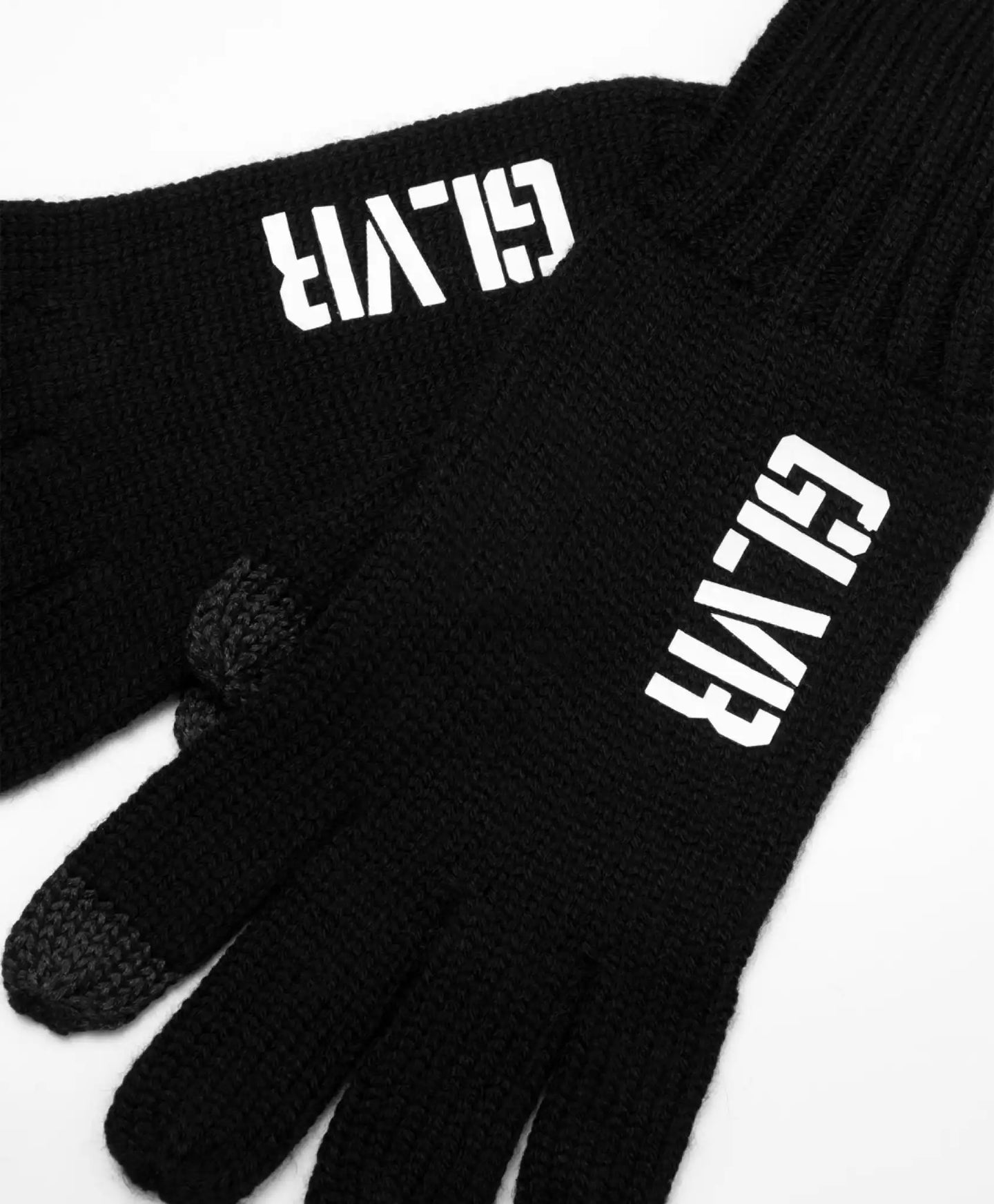 Mănuși tricotate negre de la Gulliver