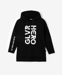 Черна тениска с качулка от Gulliver