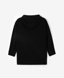 Черна тениска с качулка от Gulliver