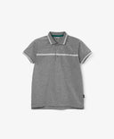 Tricou cu mâneci scurte gri Gulliver