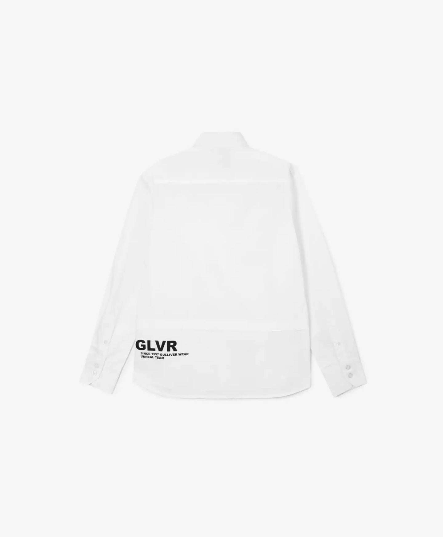 Cămașă albă cu croială lejeră Gulliver
