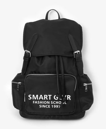 Rucsac din material impermeabil, negru, Gulliver