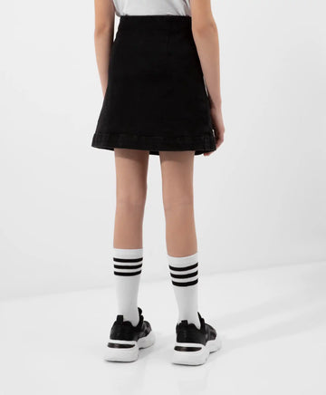 Fustă din denim, neagră Gulliver