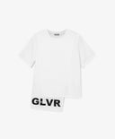 Tricou cu croială asimetrică, alb, Gulliver