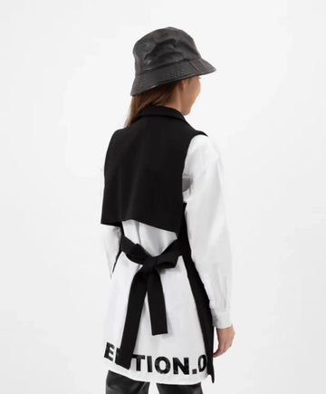 Cardigan textil, negru, Gulliver