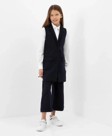 Cardigan textil, albastru, Gulliver