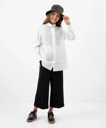 Culottes cu tiv îndoit, negri, Gulliver