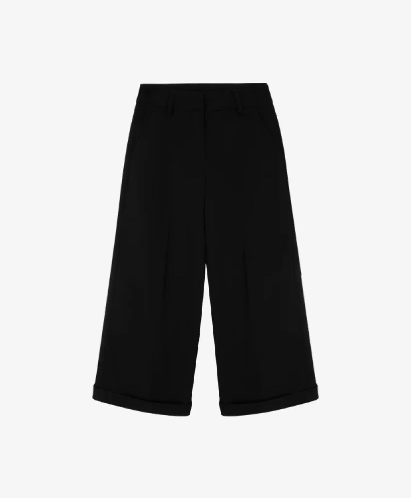 Culottes cu tiv îndoit, negri, Gulliver