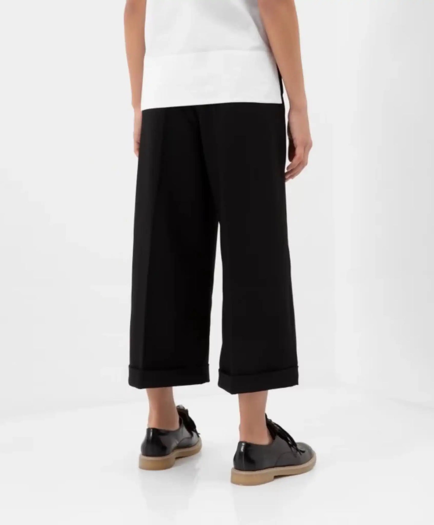 Culottes cu tiv îndoit, negri, Gulliver