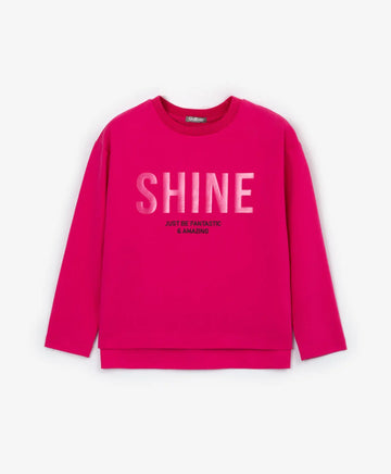 Tricou roz cu mâneci lungi de la Gulliver