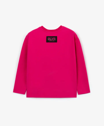 Tricou roz cu mâneci lungi de la Gulliver