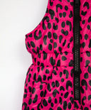 Salopetă roz cu imprimeu de la Gulliver