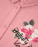 Rochie roz cu buzunare supradimensionate de la Gulliver