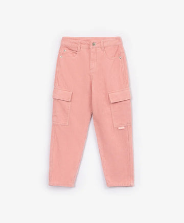 Pantaloni din velur, roz, Gulliver