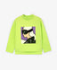 Tricou lime cu mâneci lungi de la Gulliver