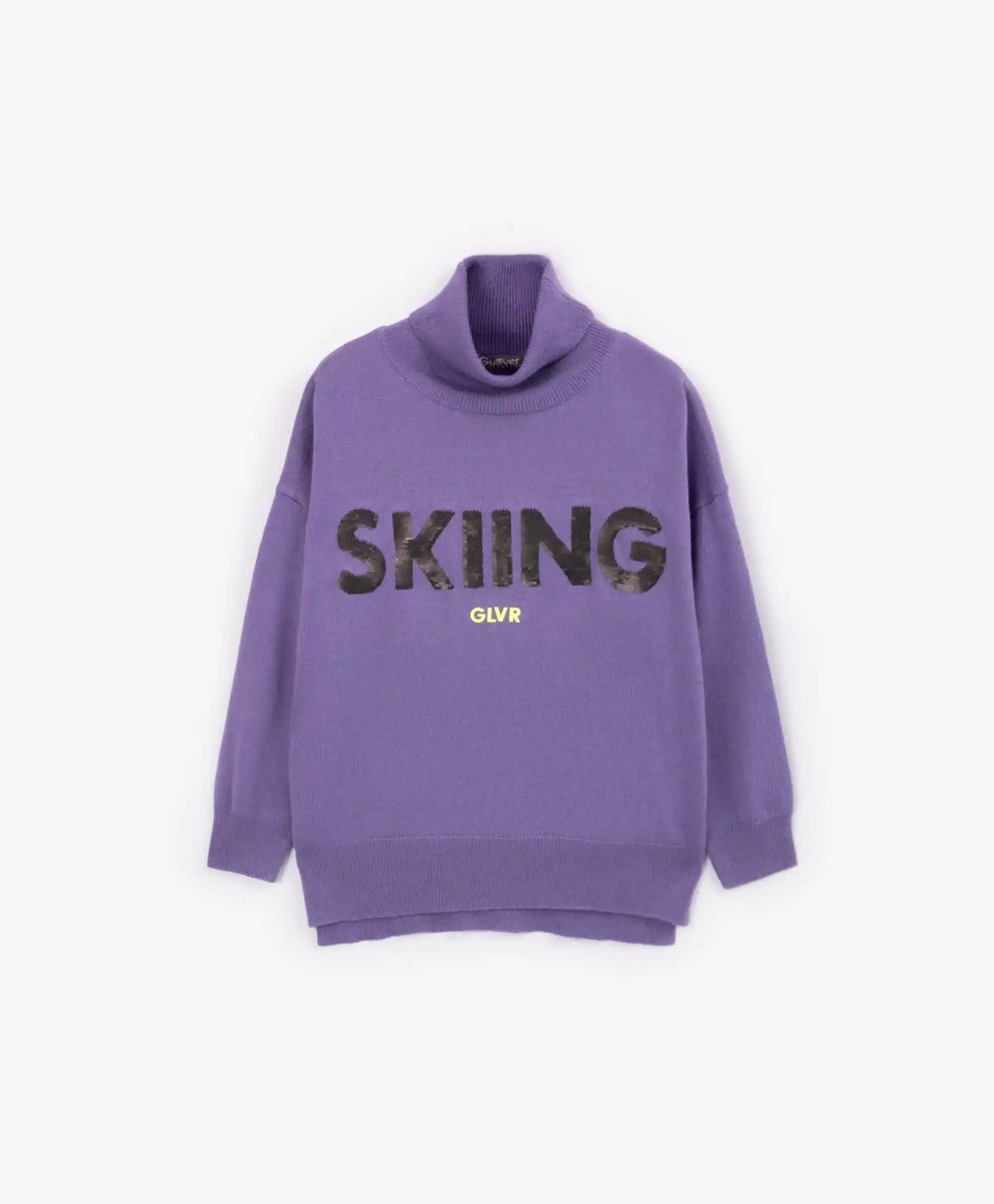 Pulover tricotat violet, Gulliver