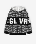 Суитшърт от футер с предно закопчаване от Gulliver