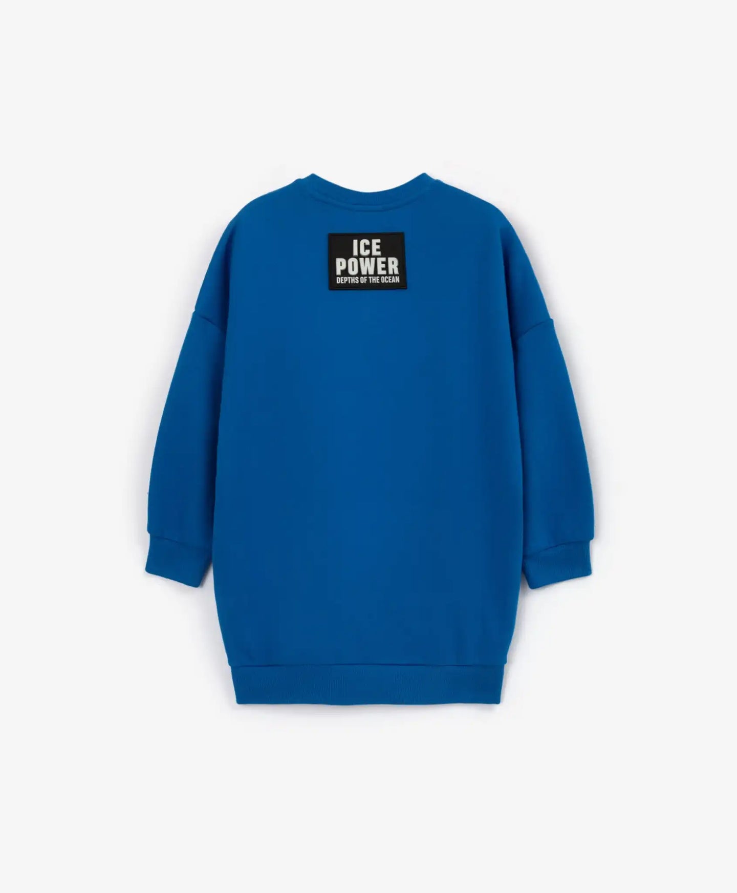 Bluză tricotată albastră din material de bumbac pentru copii de la Gulliver