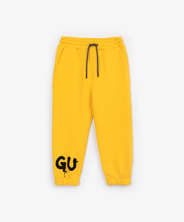 Pantaloni din footer, galbeni, Gulliver