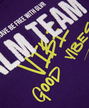 Tricou cu mâneci lungi mov de la Gulliver