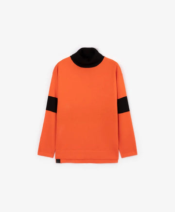 Pulover tricotat portocaliu, Gulliver