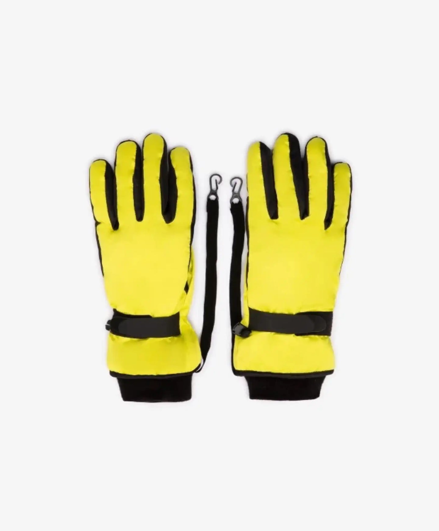 Mănuși din fleece de culoare lime de la Gulliver