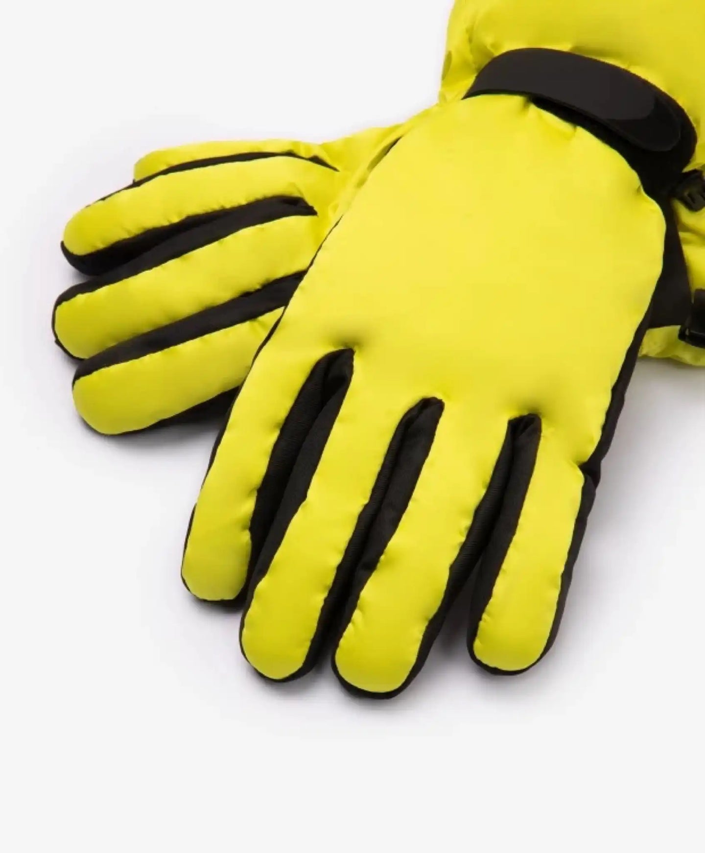 Mănuși din fleece de culoare lime de la Gulliver