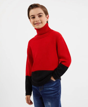 Pulover tricotat roșu, Gulliver