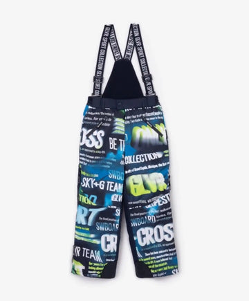 Pantaloni căptușiți pentru băieți din material de ploaie Gulliver