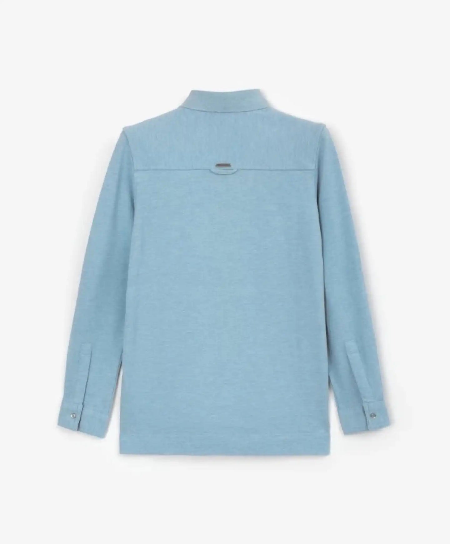 Tricou din tricot cu mâneci lungi albastru - Gulliver