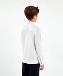 Tricou din tricot cu mâneci lungi alb - Gulliver